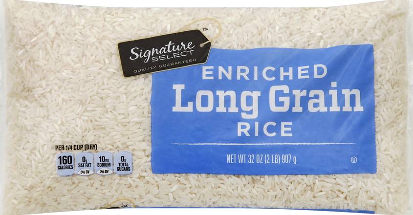 Signature Select Enriched Long Grain Rice (32 oz)