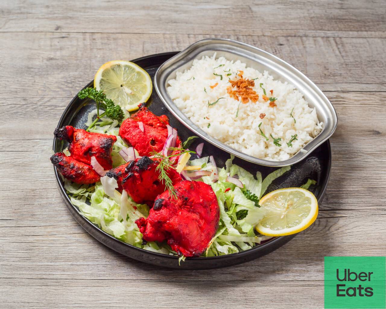 Assiette Poulet Tikka