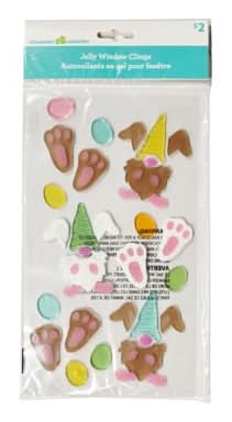 Way To Celebrate 5.9"X 9.84" Colorful Jelly Window Cling