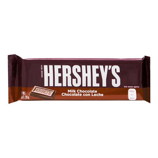 Hershey's chocolate con leche (barra 20 g)