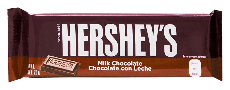 Hershey's · Chocolate con leche (20 g)