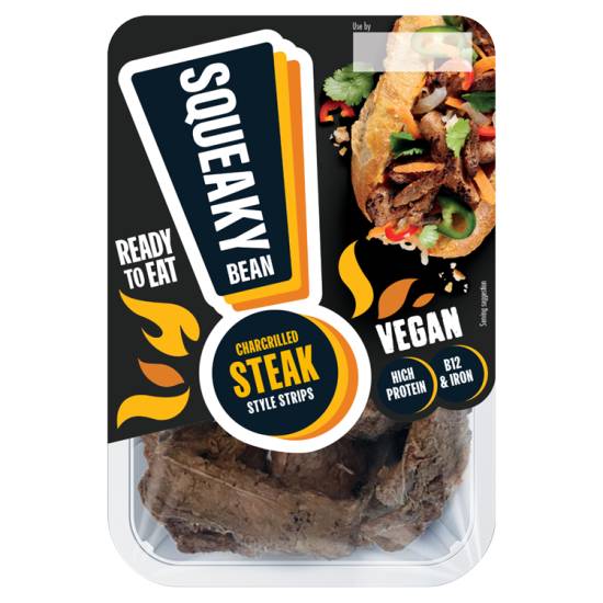 Squeaky Bean Chargrilled Steak Style Strips