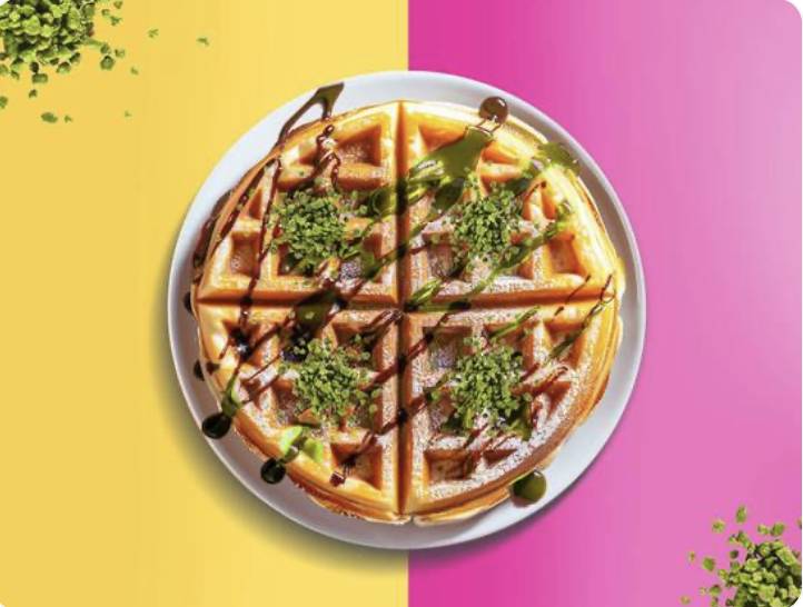 Waffles Pistache ☄️