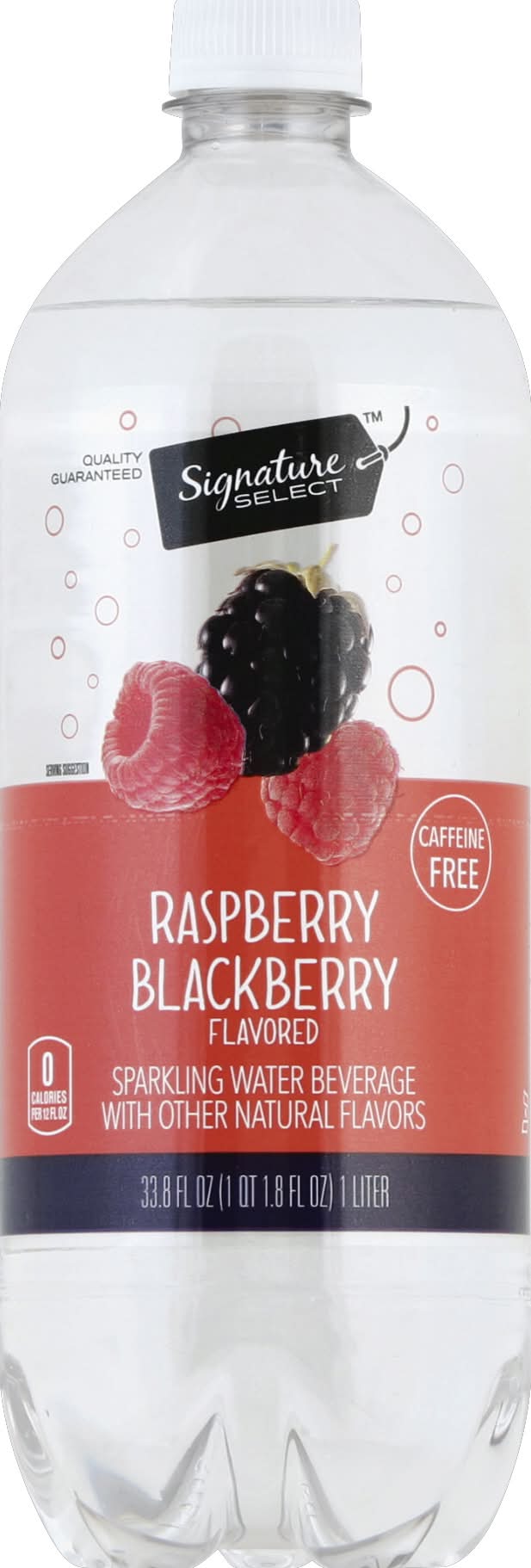 Signature Select Sparkling Water, Raspberry Blackberry (33.8 fl oz)