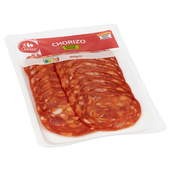 Carrefour Classic'' Chorizo Doux 80 g