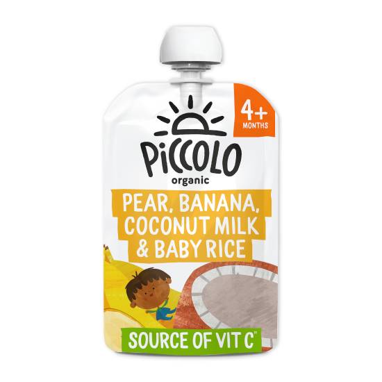 Piccolo Organic Pear Baby Rice 4 Months+