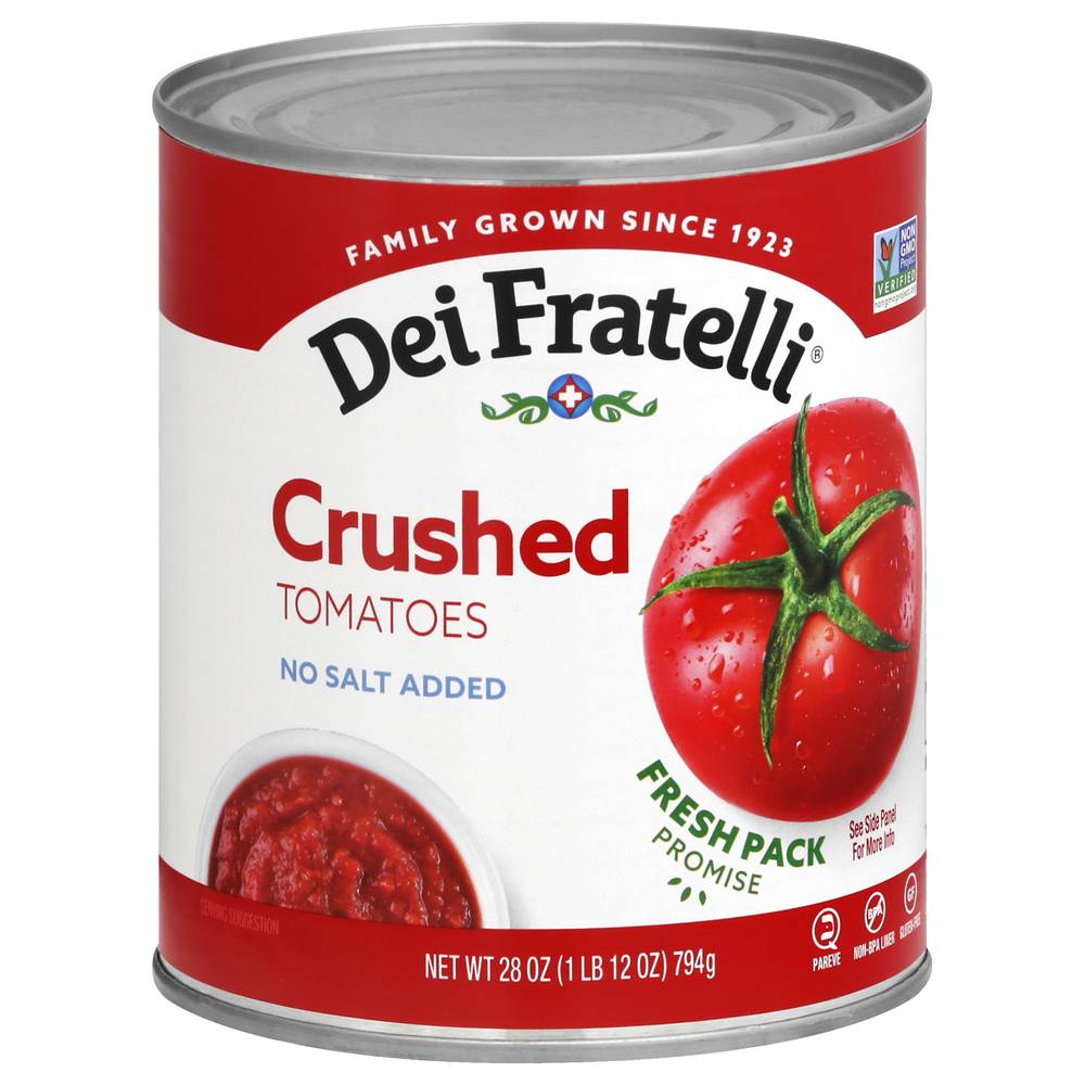 Dei Fratelli No Salt Added Crushed Tomatoes (1.75 lbs)