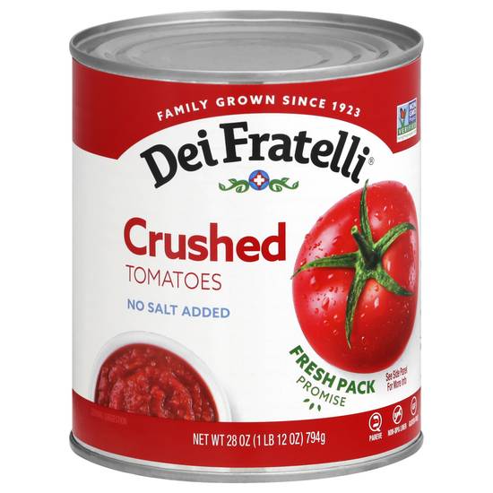 Dei Fratelli No Salt Added Crushed Tomatoes (28 oz)