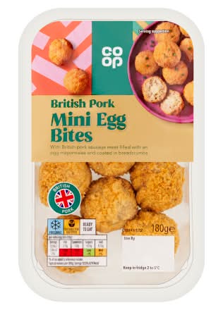 Co-op British Pork Mini Egg Bites (180g)
