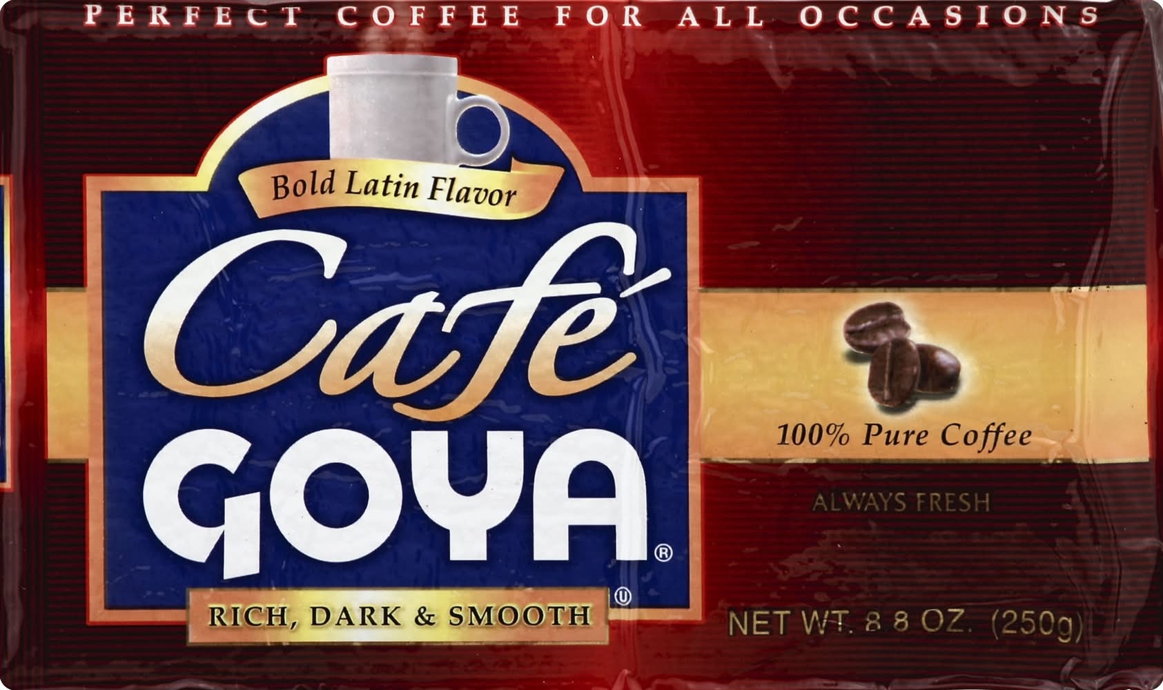 Goya Rich Dark & Smooth Cafe Coffee (8.8 oz)