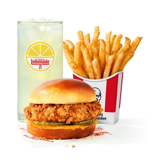 Spicy Original Recipe Chicken Sandwich Combo