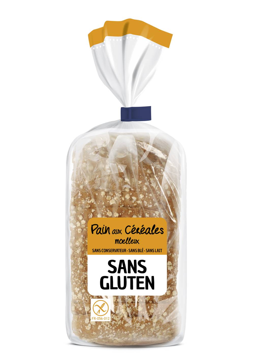 Lightbody Europe - Pain aux céréales tranché sans gluten (350g)