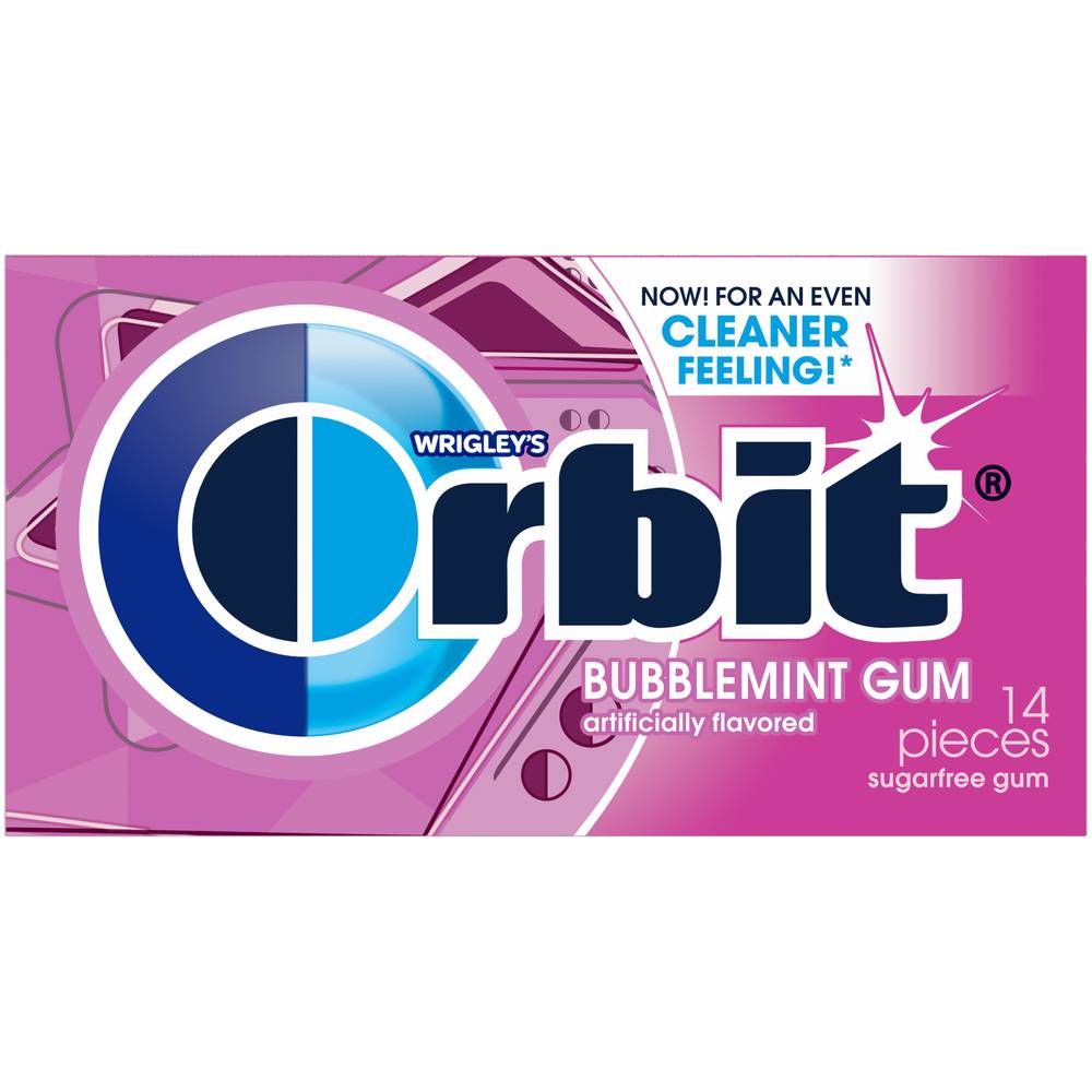 Orbit Sugarfree Gum Bubblemint (14 ct)
