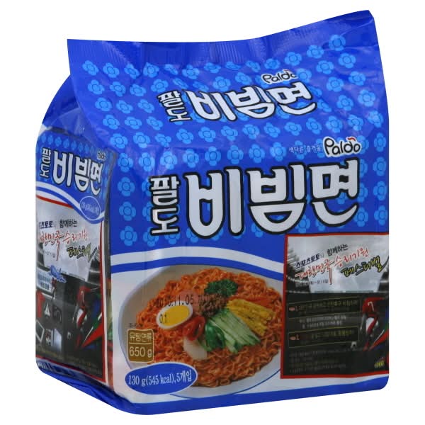 Paldo Bi-Bim-Myon Instant Ramyon Noodle (4.59 oz, 5 ct)