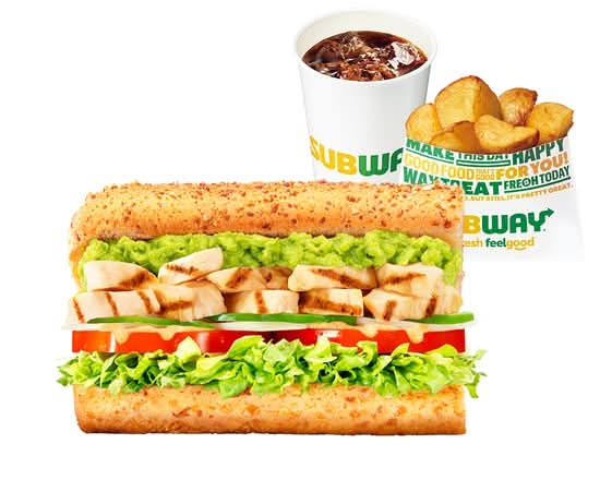 アボカドチキン ポテトドリンクセット Avocado Chicken Potato and drink set