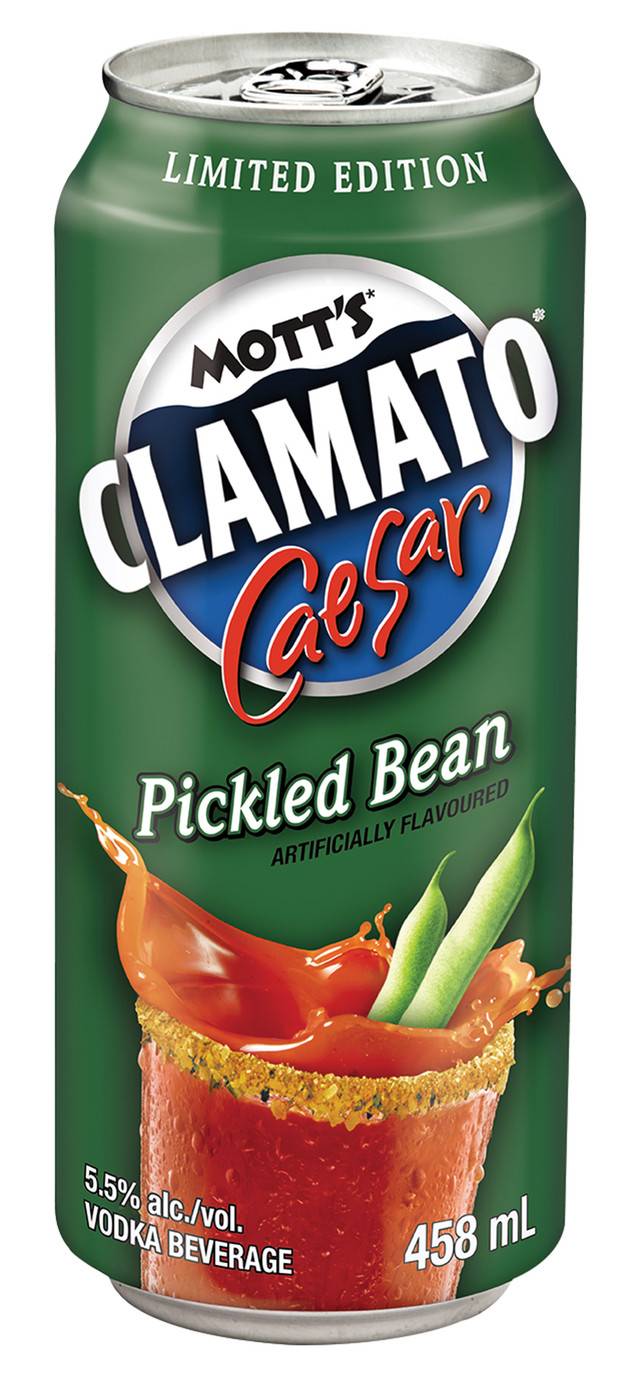 Mott's Clamato Caesar, Pickled Bean (458 ml)