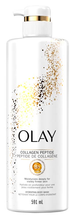 Olay b3 peptide de collagène hydratant - olay collagen peptide moisturizer body wash (591 ml)