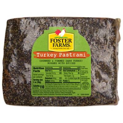 Foster Farms Turkey Pastrami - 1.50 Lb