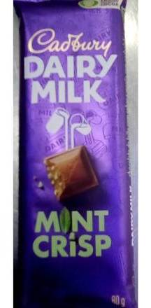 Cadbury Slab 80g Mint Crisp