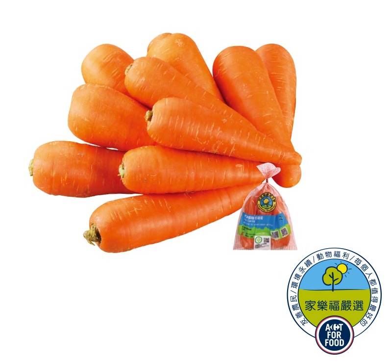 家樂福嚴選紅蘿蔔600g <1Bag袋 x 1 x 1Bag袋>