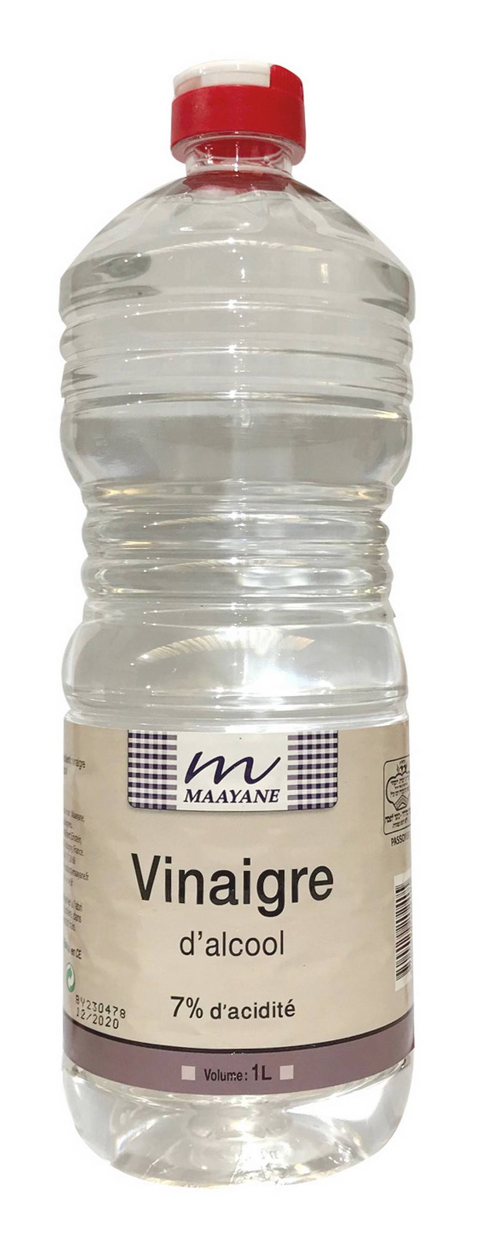 Maayane - Vinaigre d'alcool blanc (1L)