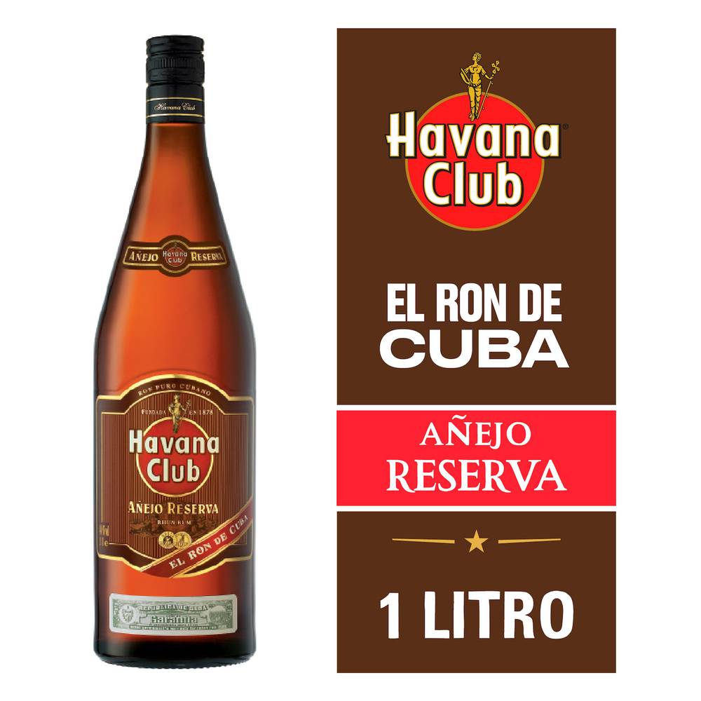 Havana club ron añejo reserva (botella 1 l)