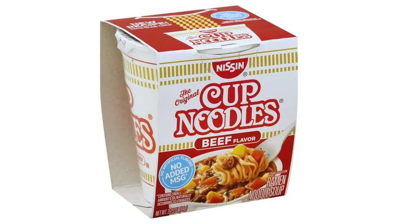 Nissin Cup Noodles Beef