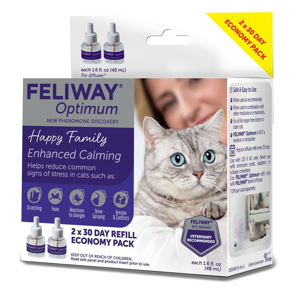 Feliway Optimum Enhanced Calming Refill