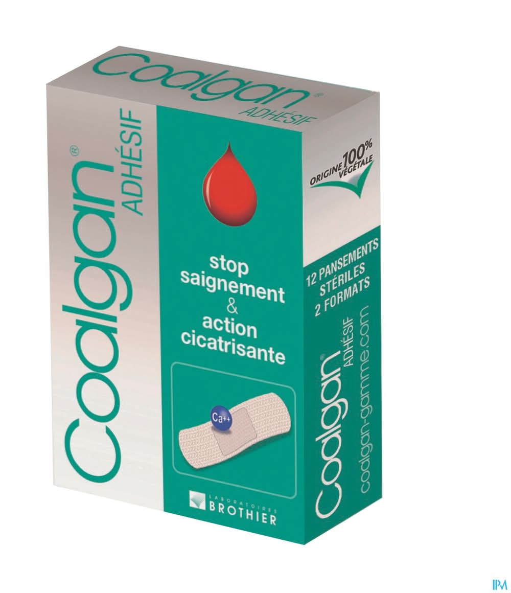 Coalgan - Adhésif stop saignement action cicatrisante