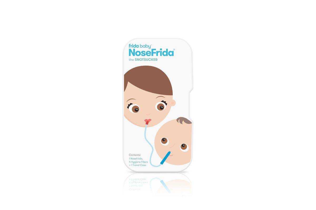 Baby Nasal Aspirator NoseFrida The Snotsucker Plus Travel Case By Fridababy