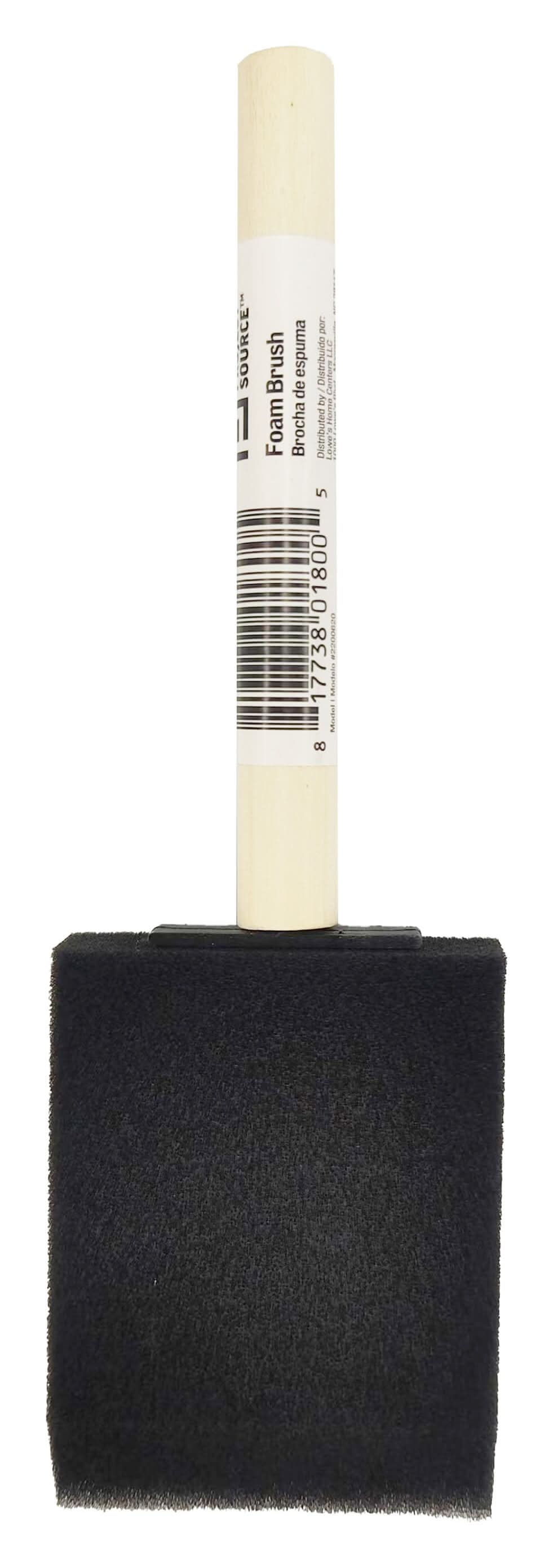 Project Source 2-in Flat Foam Brush