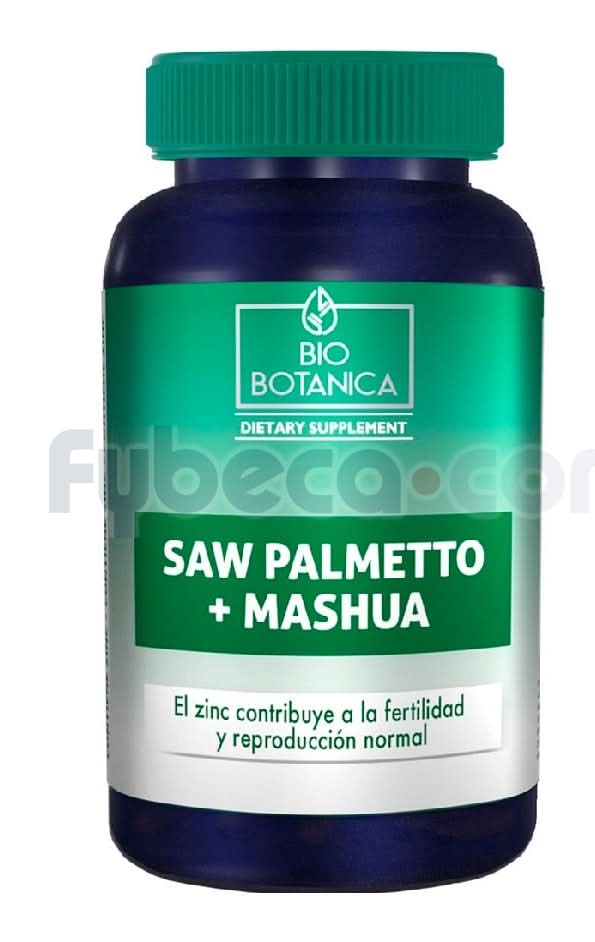 Prostata Saw Palmetto  Mashua Capsulas 60 Bio Botanica