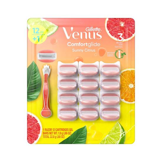 Gillette Venus Comfort Glide Sunny Citrus (1 set)