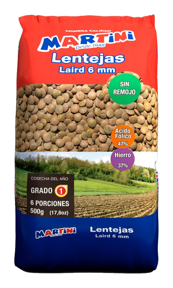 Alimentos Martini · Lentejas (500 g)