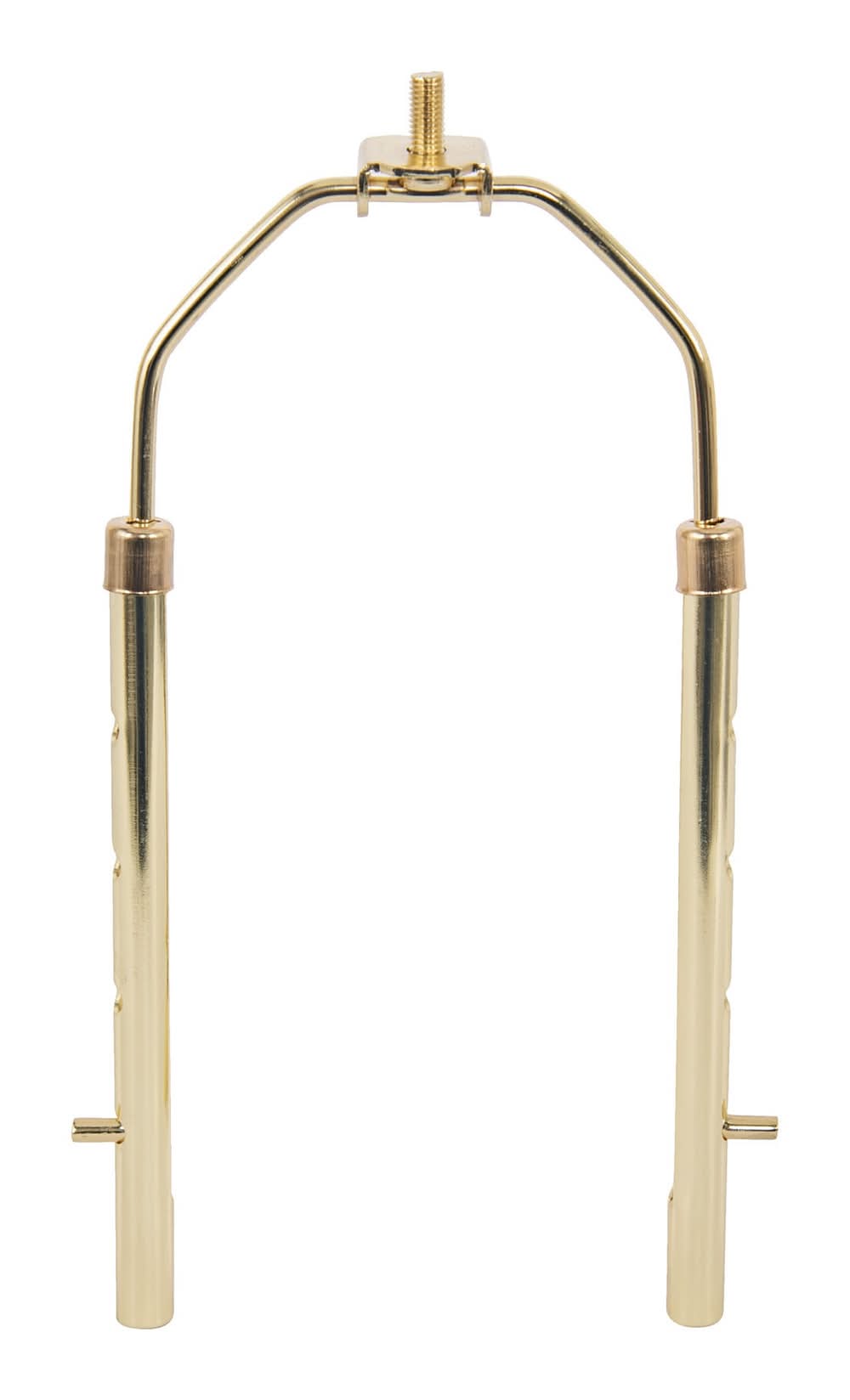 Project Source 8-in L x 5.16-in Dia Transitional Metal Lamp harp