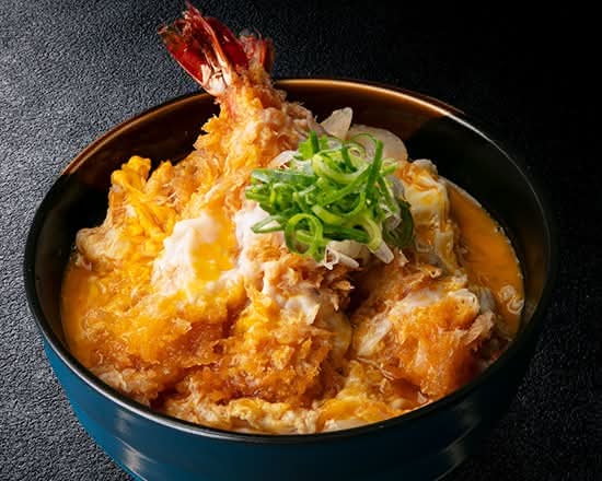 プリプリ海老が主役！特上海老かつ丼 3本 Plump Shrimp Star! Premium Fried Shrimp Katsu-don (3 Pieces)
