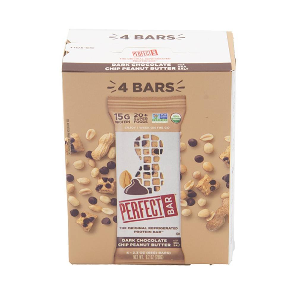 Perfect Bar Dark Chocolate Chip Peanut Butter Bars (9.2 oz)