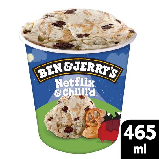 Ben & Jerry's Netflix & Chilll'd Ice Cream Tub 465ML
