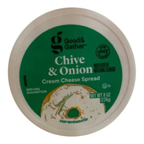 Chive & Onion Cream Cheese Spread - 8oz - Good & Gather™