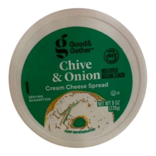 Good & Gather Chive and Onion Cream Cheese Spread (8 oz)