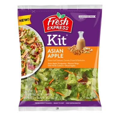 Fresh Express Asian Apple Salad Kit - 9.1 Oz