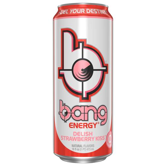 Bang Delish Strawberry Kiss Energy Drink (16 fl oz)