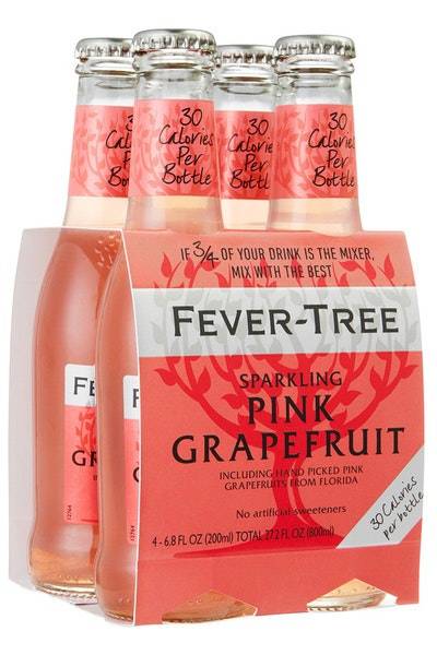 Fever-Tree Sparkling Mixer (4 pack, 6.8 fl oz) (pink grapefruit )