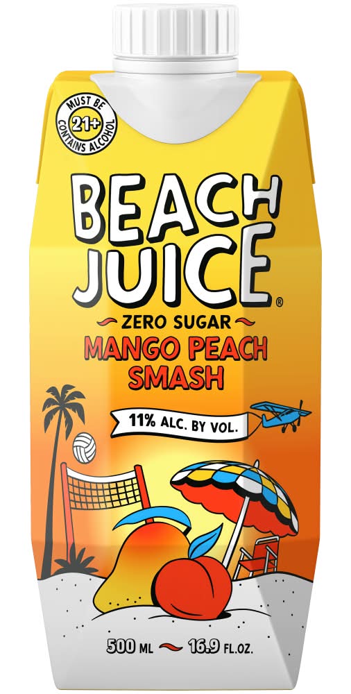Beach Juice Mango Peach Smash Wine (500 ml)