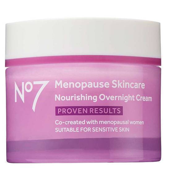 No7 Menopause Skincare Nourishing Overnight Cream