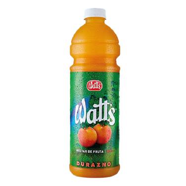 Watt's jugo néctar de durazno (botella 1.5 l)