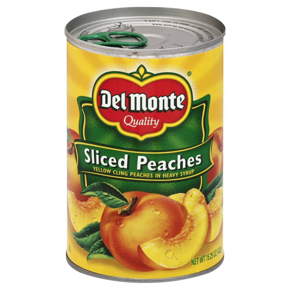 Del Monte Sliced Peaches in Heavy Syrup