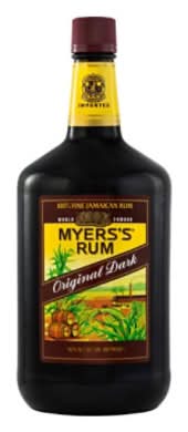 Myerss Rum 100% Fine Jamaican Original Dark 80 Proof - 1.75 Liter