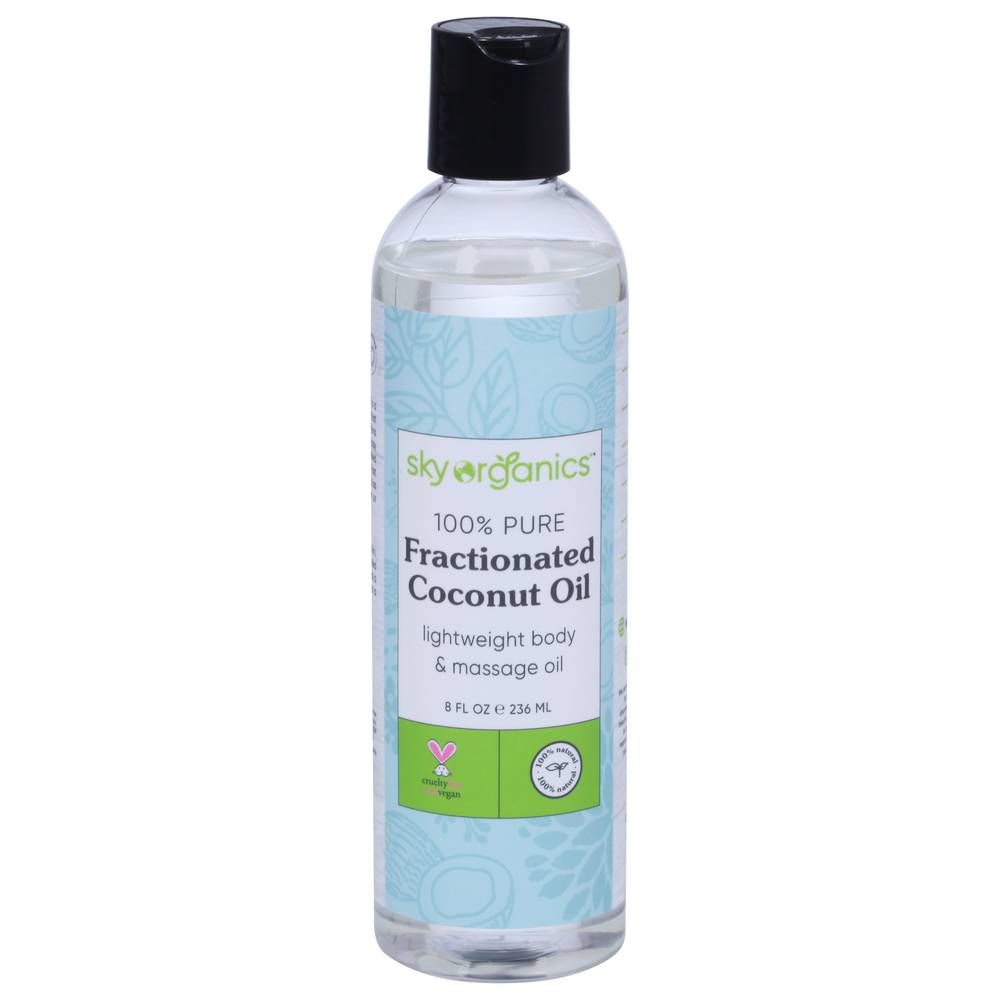 Sky Organics 100% Pure Fractionated Coconut Oil (8 fl oz)