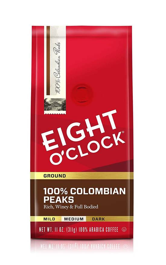 Eight O'Clock Colombian Peaks Ground Coffee
